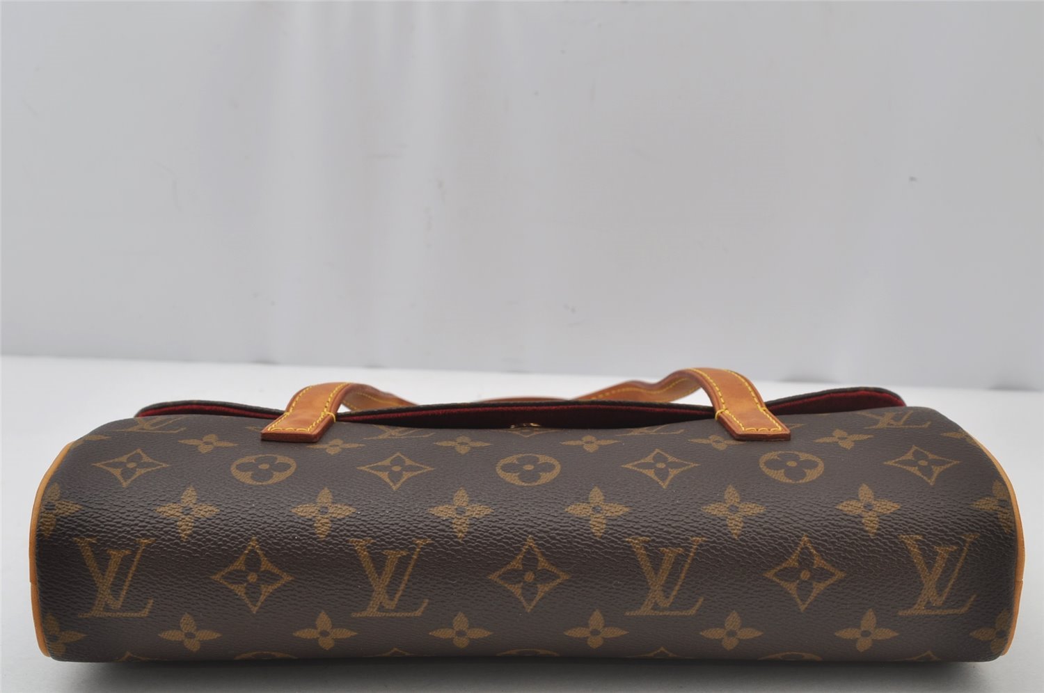 Authentic Louis Vuitton Monogram Sonatine Hand Bag Purse M51902 LV 2580J