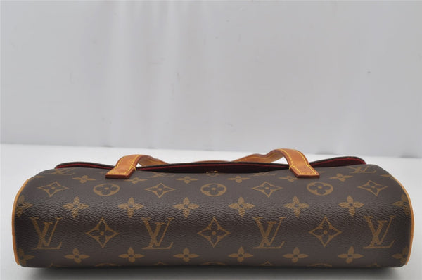Authentic Louis Vuitton Monogram Sonatine Hand Bag Purse M51902 LV 2580J