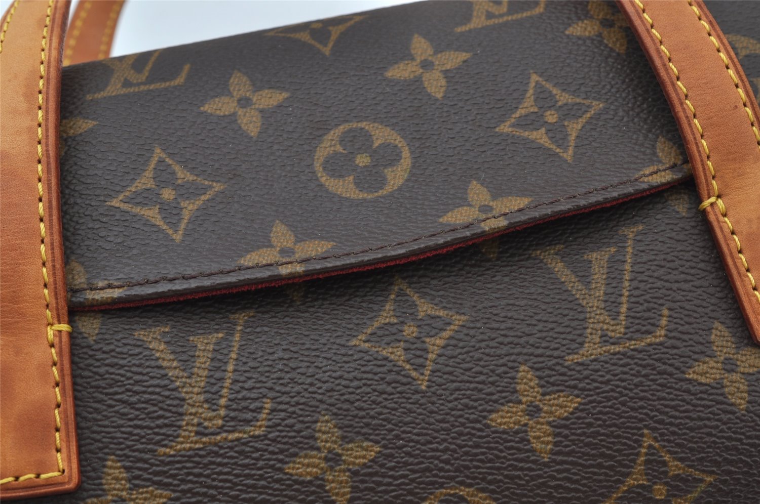 Authentic Louis Vuitton Monogram Sonatine Hand Bag Purse M51902 LV 2580J