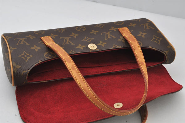 Authentic Louis Vuitton Monogram Sonatine Hand Bag Purse M51902 LV 2580J