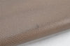 Authentic HERMES Azap Silk In Long Wallet Purse Leather Brown Box 2580K