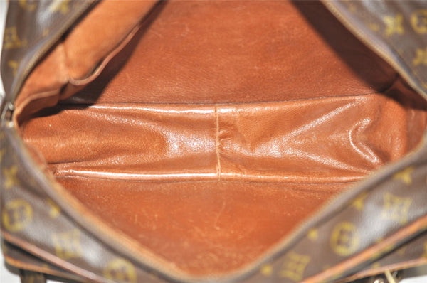 Authentic Louis Vuitton Monogram Nile 34 Shoulder Cross Body Bag Old Model 2581I