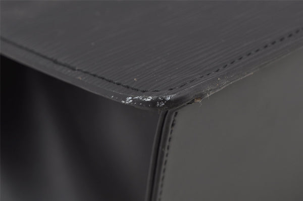 Authentic Louis Vuitton Epi Riviera Hand Bag Black M48182 LV 2581J