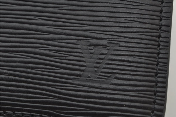 Authentic Louis Vuitton Epi Riviera Hand Bag Black M48182 LV 2581J