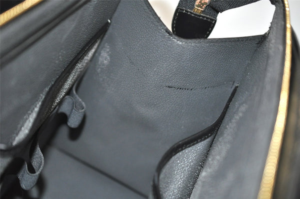 Authentic Louis Vuitton Epi Riviera Hand Bag Black M48182 LV 2581J