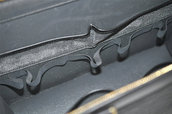 Authentic Louis Vuitton Epi Riviera Hand Bag Black M48182 LV 2581J