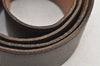 Authentic HERMES Vintage Leather Belt Reversible 30.7-32.3" Brown 2581K