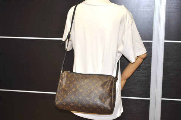 Authentic Louis Vuitton Monogram Tulleries MM Shoulder Bag M51348 LV Junk 2582I