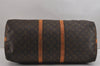 Authentic Louis Vuitton Monogram Keepall Bandouliere 55 M41414 Boston Bag 2582J