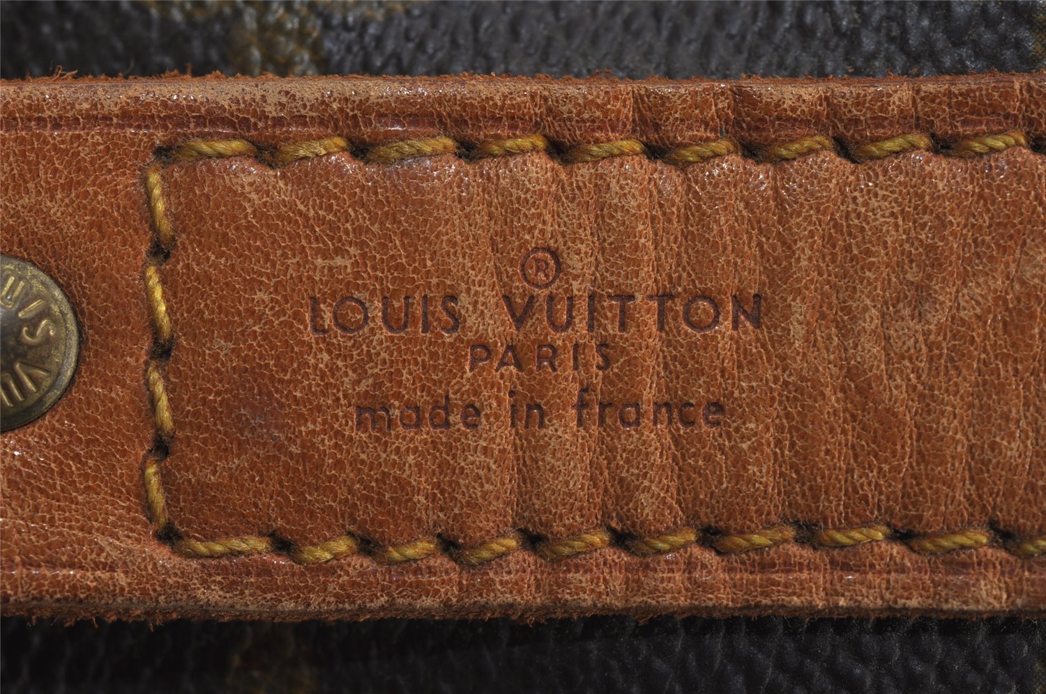 Authentic Louis Vuitton Monogram Keepall Bandouliere 55 M41414 Boston Bag 2582J