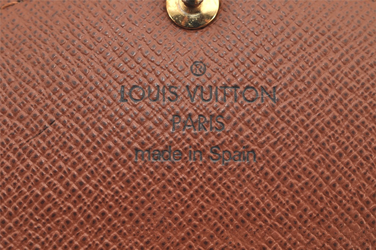 Authentic Louis Vuitton Monogram Portefeuille Sarah Purse Wallet M60531 LV 2582K