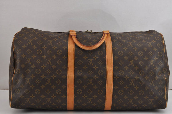 Authentic Louis Vuitton Monogram Keepall 60 Travel Boston Bag M41422 LV 2583J