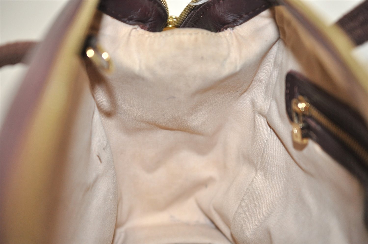 Authentic Louis Vuitton Monogram Mini Josephine PM Hand Bag Pink M92216 LV 2584I