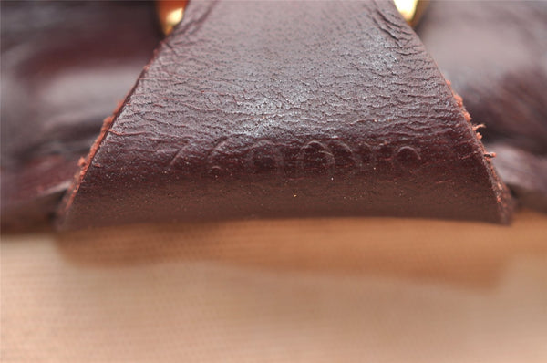 Authentic Louis Vuitton Monogram Mini Josephine PM Hand Bag Pink M92216 LV 2584I