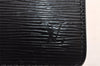 Authentic Louis Vuitton Epi Concorde Hand Bag Purse Black M52132 LV 2584J