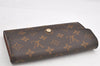 Authentic Louis Vuitton Monogram Portefeuille Sarah Purse Wallet M60531 LV 2586K