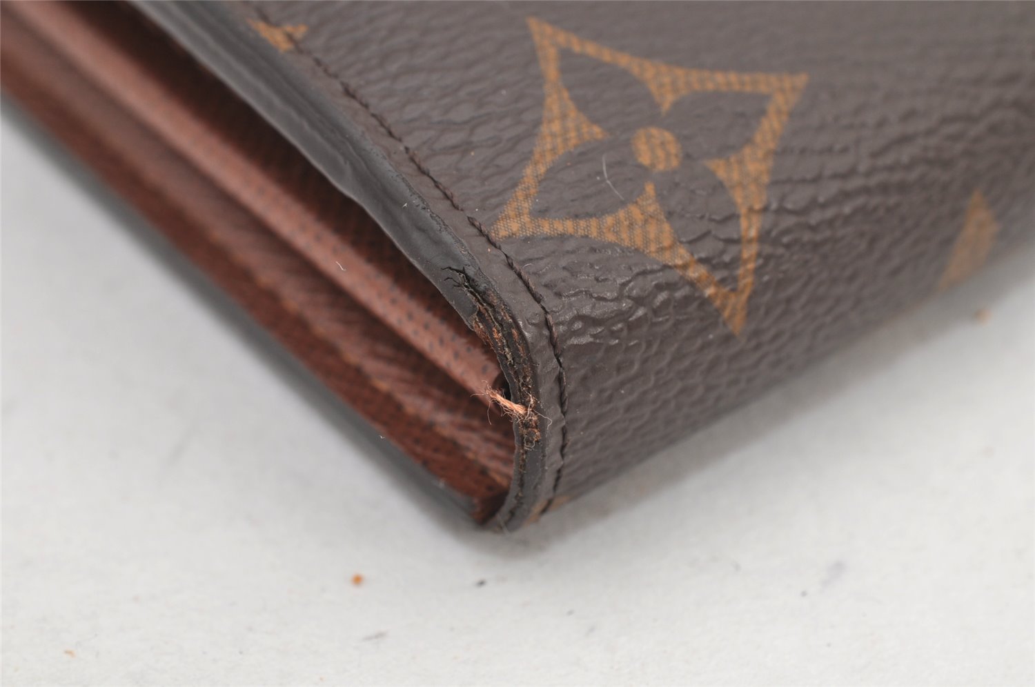 Authentic Louis Vuitton Monogram Portefeuille Sarah Purse Wallet M60531 LV 2586K