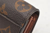 Authentic Louis Vuitton Monogram Portefeuille Sarah Purse Wallet M60531 LV 2586K