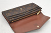 Authentic Louis Vuitton Monogram Portefeuille Sarah Purse Wallet M60531 LV 2586K