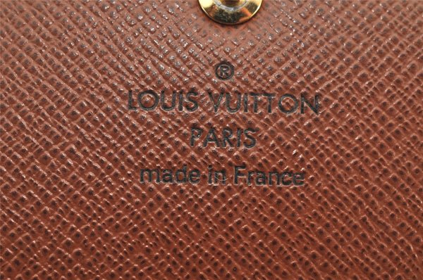 Authentic Louis Vuitton Monogram Portefeuille Sarah Purse Wallet M60531 LV 2586K