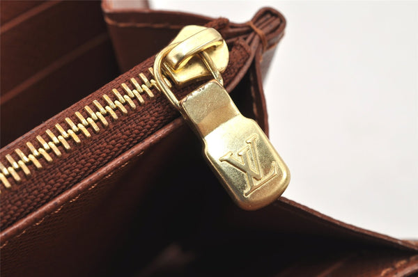Authentic Louis Vuitton Monogram Portefeuille Sarah Purse Wallet M60531 LV 2586K