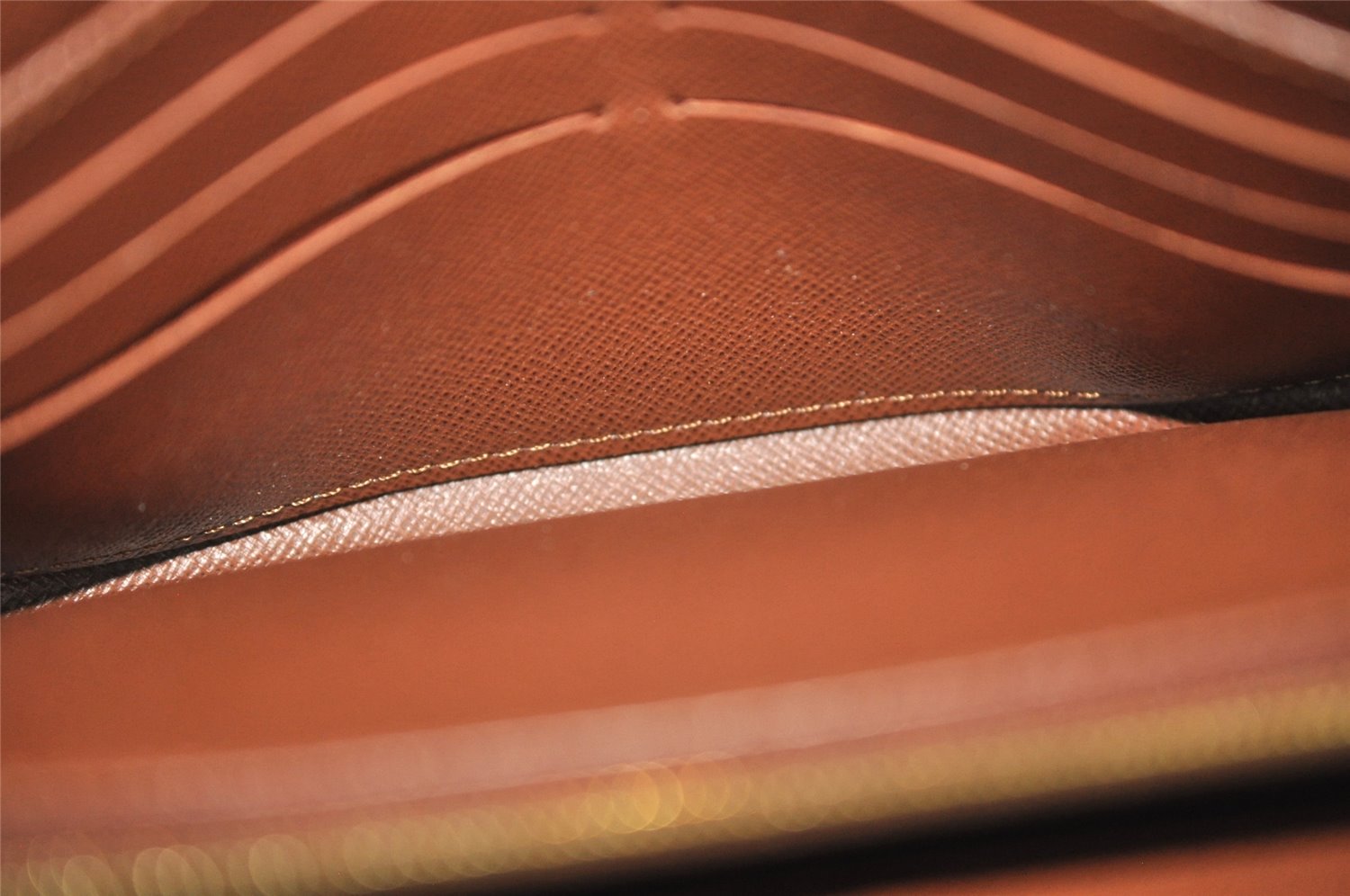 Authentic Louis Vuitton Monogram Portefeuille Sarah Purse Wallet M60531 LV 2586K