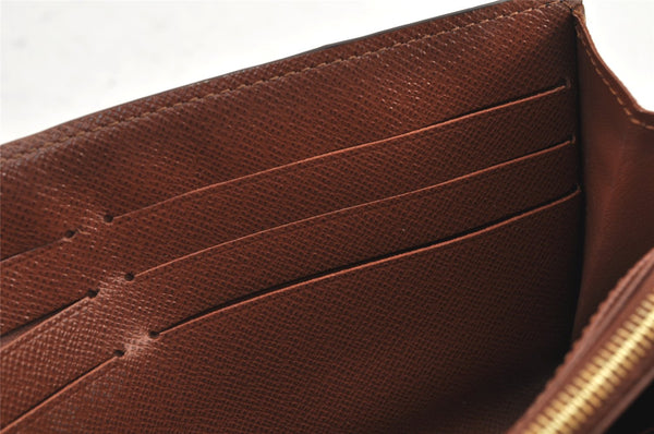 Authentic Louis Vuitton Monogram Portefeuille Sarah Purse Wallet M60531 LV 2586K