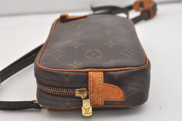 Auth Louis Vuitton Monogram Marly Bandouliere Shoulder Bag M51828 LV Junk 2587J