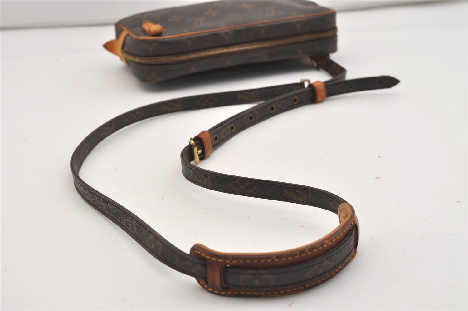 Auth Louis Vuitton Monogram Marly Bandouliere Shoulder Bag M51828 LV Junk 2587J