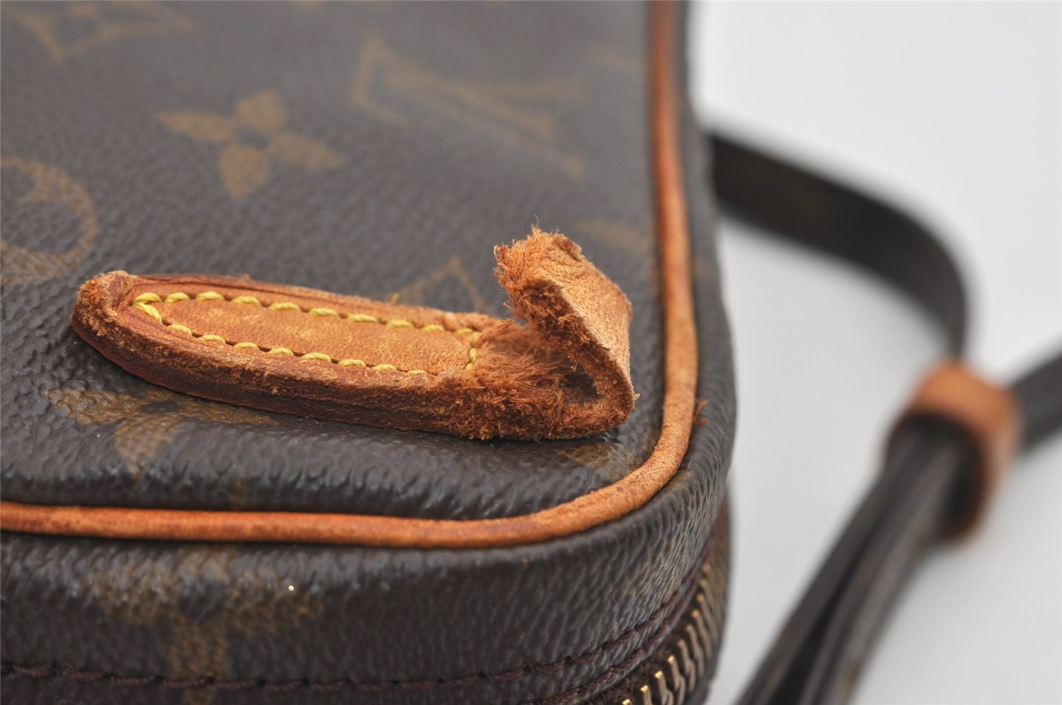 Auth Louis Vuitton Monogram Marly Bandouliere Shoulder Bag M51828 LV Junk 2587J