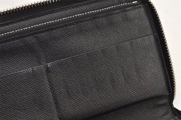 Authentic Louis Vuitton Damier Graphite Zippy Wallet Vertical N63095 LV 2587K
