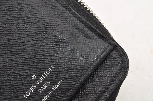 Authentic Louis Vuitton Damier Graphite Zippy Wallet Vertical N63095 LV 2587K