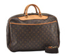 Authentic Louis Vuitton Monogram Alize 24 Heures Boston Hand Bag M41399 LV 2588J