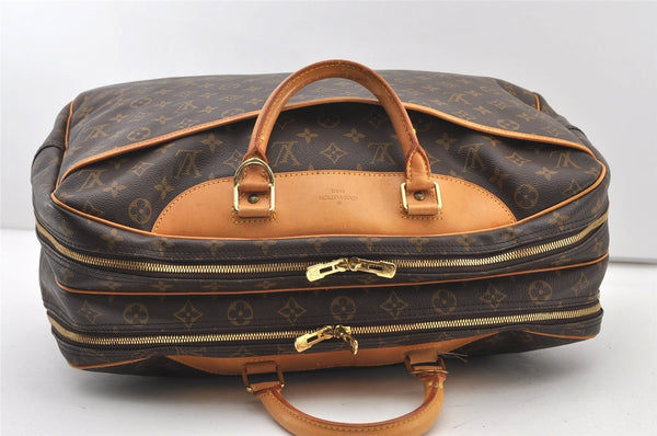 Authentic Louis Vuitton Monogram Alize 24 Heures Boston Hand Bag M41399 LV 2588J