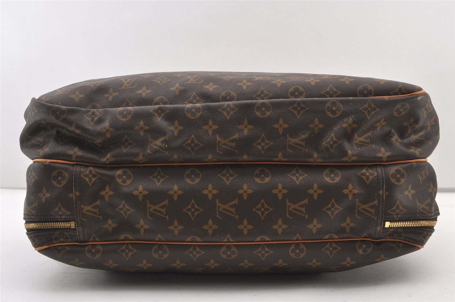 Authentic Louis Vuitton Monogram Alize 24 Heures Boston Hand Bag M41399 LV 2588J