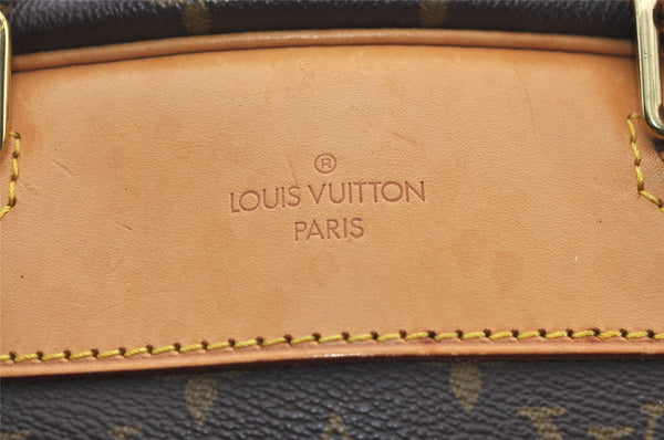 Authentic Louis Vuitton Monogram Alize 24 Heures Boston Hand Bag M41399 LV 2588J