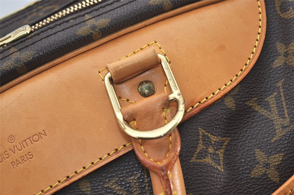 Authentic Louis Vuitton Monogram Alize 24 Heures Boston Hand Bag M41399 LV 2588J