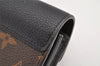 Authentic Louis Vuitton Monogram Portefeuille Pallas Wallet M58415 Black 2588K