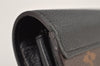 Authentic Louis Vuitton Monogram Portefeuille Pallas Wallet M58415 Black 2588K