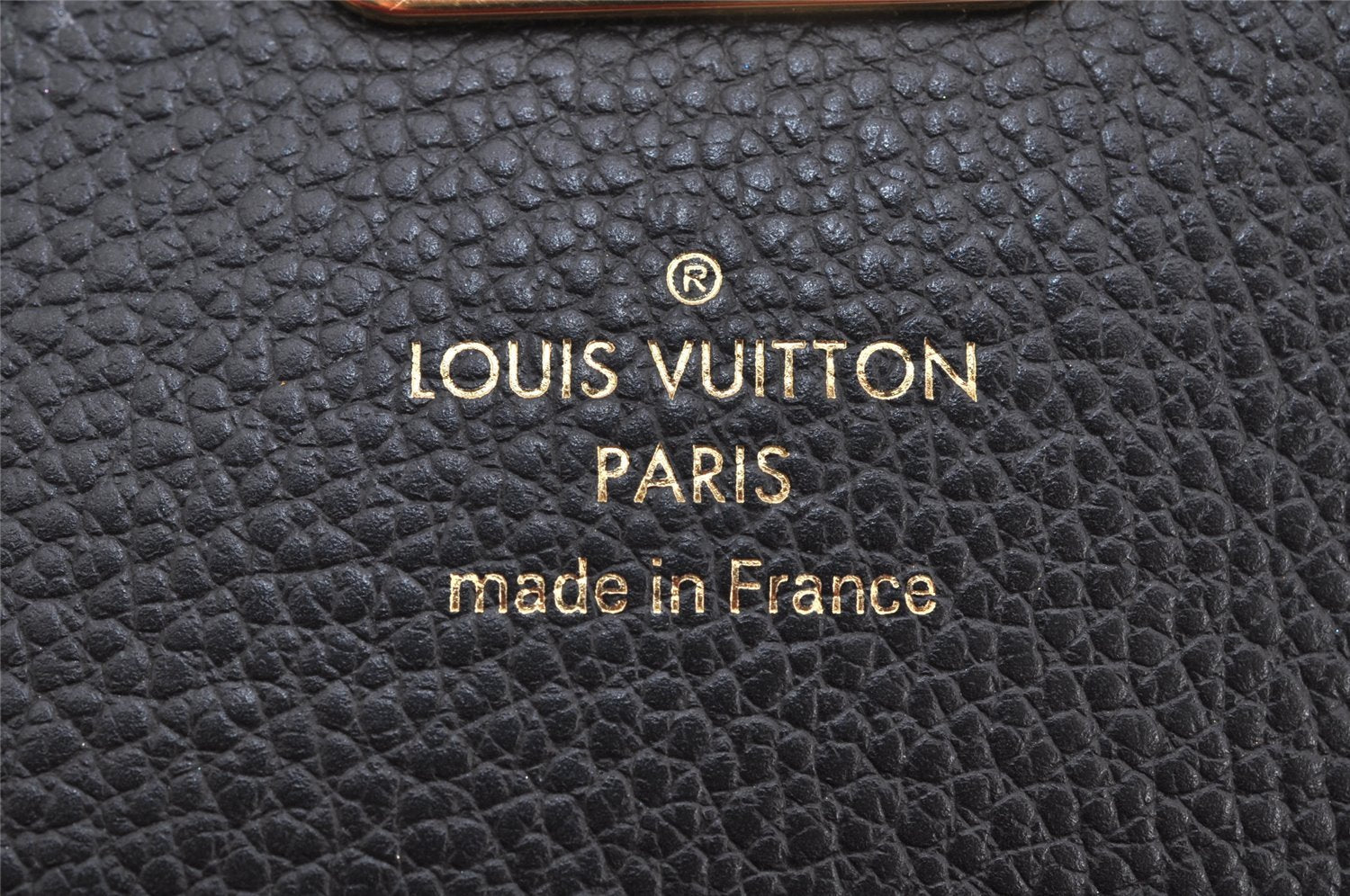Authentic Louis Vuitton Monogram Portefeuille Pallas Wallet M58415 Black 2588K