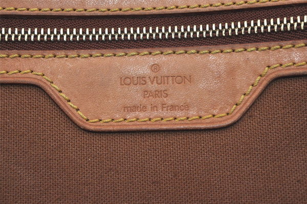 Authentic Louis Vuitton Monogram Gibeciere GM Shoulder Cross Bag M42246 LV 2589I