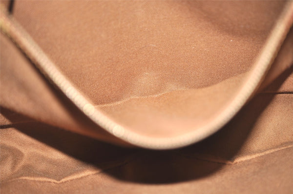 Authentic Louis Vuitton Monogram Gibeciere GM Shoulder Cross Bag M42246 LV 2589I