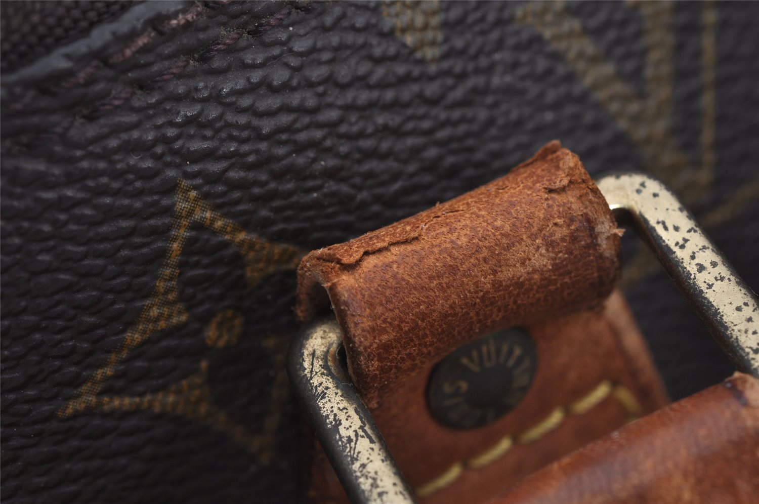 Authentic Louis Vuitton Monogram Alma Hand Bag Purse M51130 LV Junk 2590J