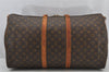 Auth Louis Vuitton Monogram Keepall Bandouliere 55 M41414 Boston Bag Junk 2591J