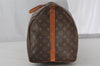 Auth Louis Vuitton Monogram Keepall Bandouliere 55 M41414 Boston Bag Junk 2591J