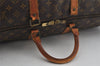 Auth Louis Vuitton Monogram Keepall Bandouliere 55 M41414 Boston Bag Junk 2591J