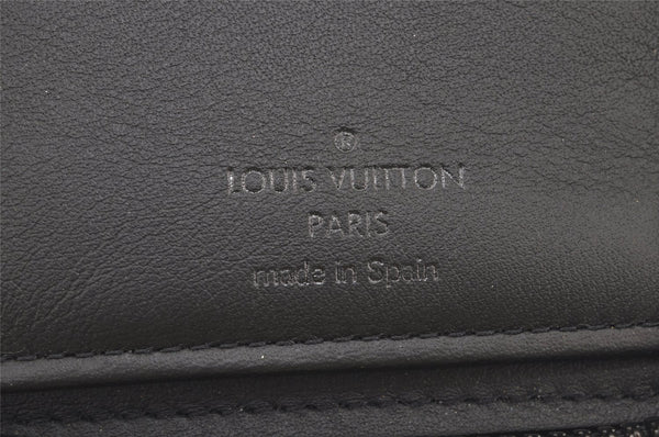 Authentic Louis Vuitton Monogram Shadow Zippy Wallet Vertical M62902 LV 2591K