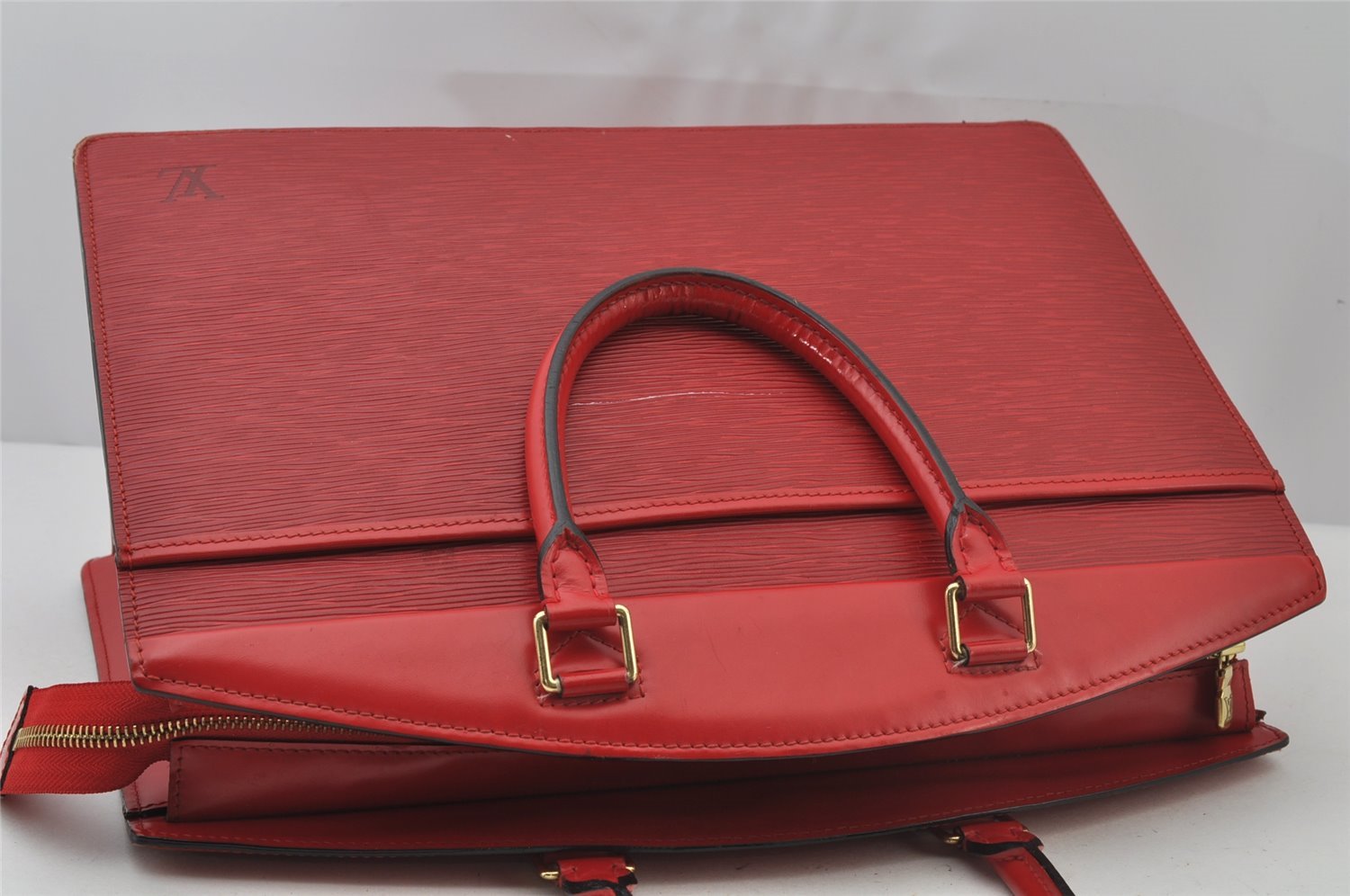 Authentic Louis Vuitton Epi Riviera Hand Bag Red M48187 LV 2592J