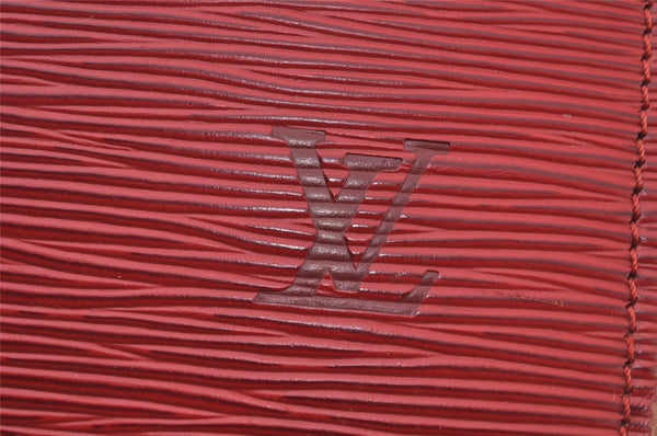 Authentic Louis Vuitton Epi Riviera Hand Bag Red M48187 LV 2592J