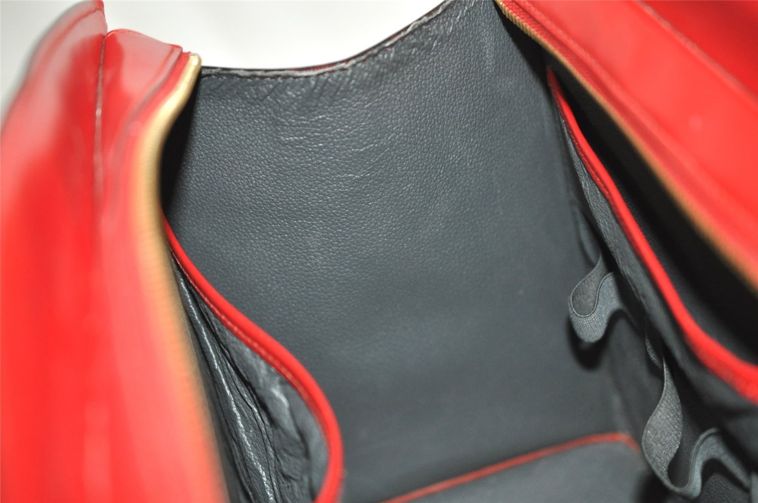 Authentic Louis Vuitton Epi Riviera Hand Bag Red M48187 LV 2592J